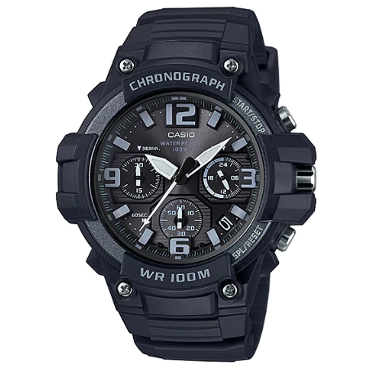 MONTRE CASIO HOMME CHRONO SILICONE